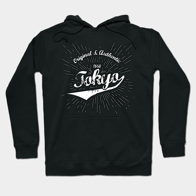 Original Tokyo City Shirt Hoodie by Teevolution